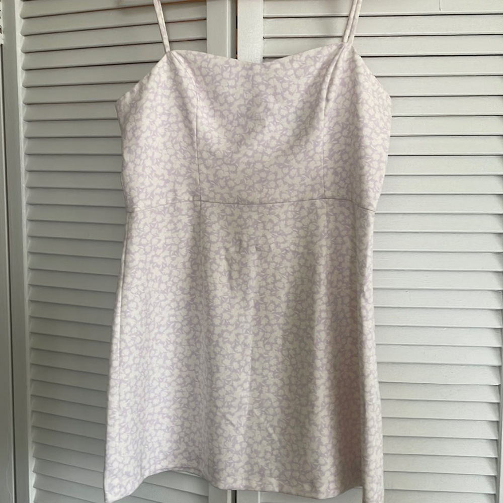 French connection floral mini dress